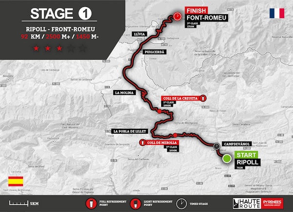 Pyrenees 2014 General Map